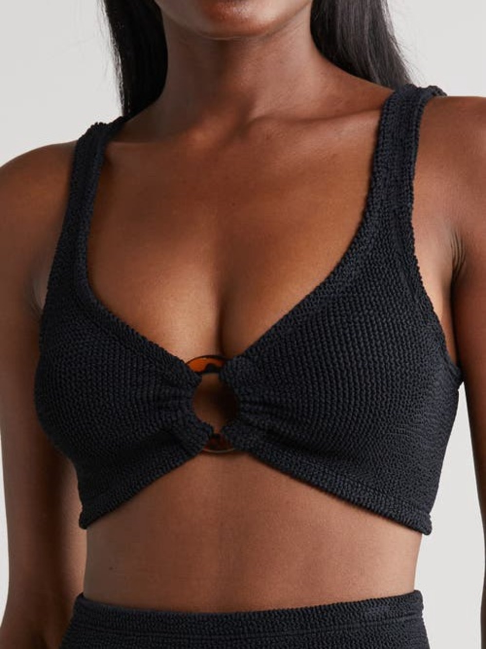 Hunza H Black Nadine Bikini Top